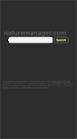 Mobile Screenshot of naturemanager.com